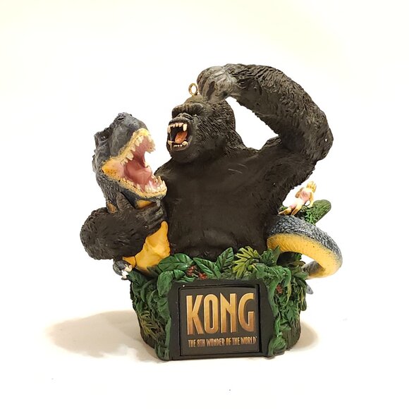 2006 Carlton Cards "Kong to the Rescue" Christmas ornament KING KONG ORNAMENT - Picture 6 of 12